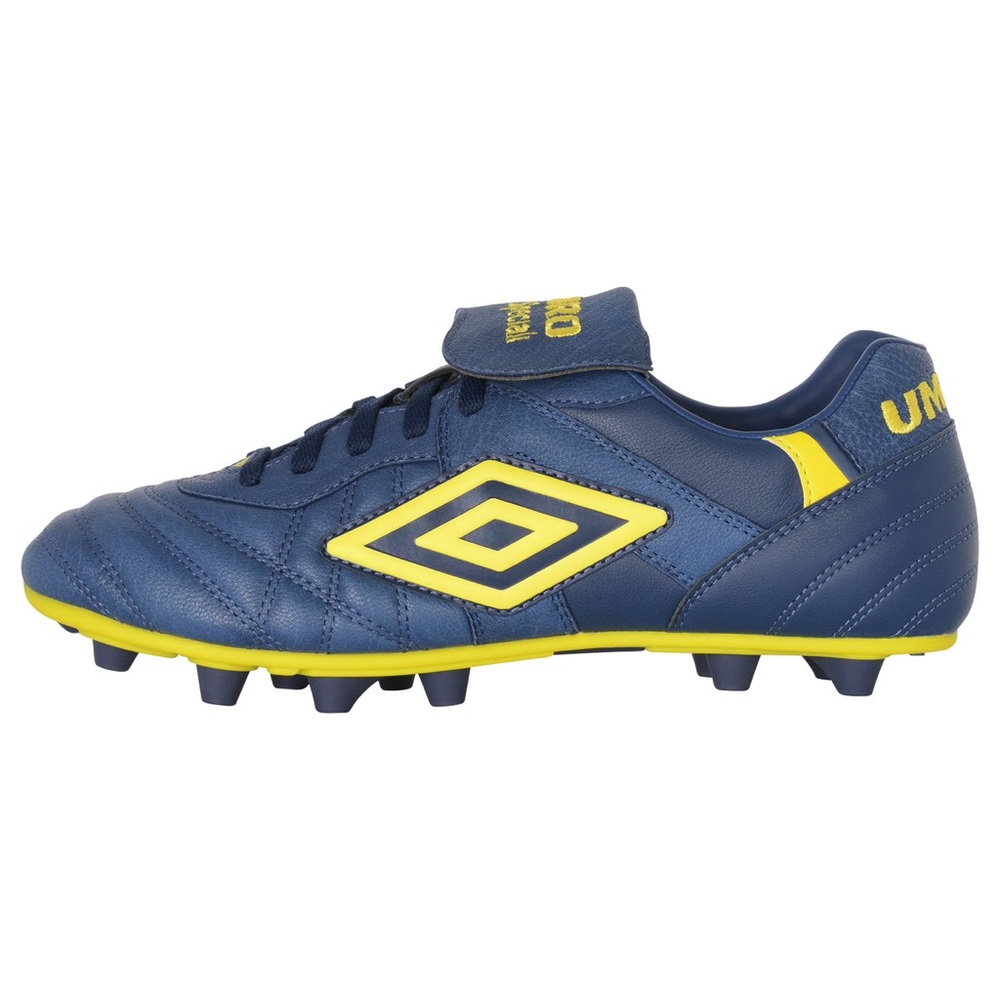 UMBRO SPECIALI PRO 24 GL FG SOCCER CLEATS NAVY/YELLOW